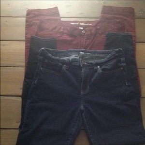 Bundle of ladies jeans/pants